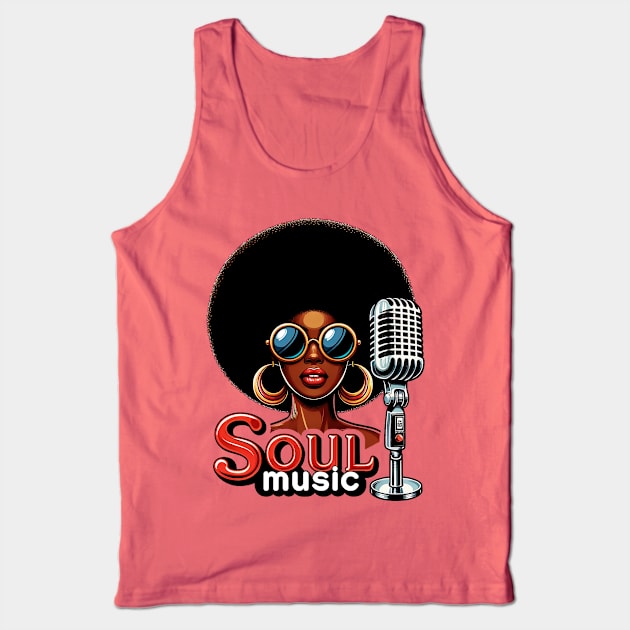 Soul Music Tank Top by UrbanLifeApparel